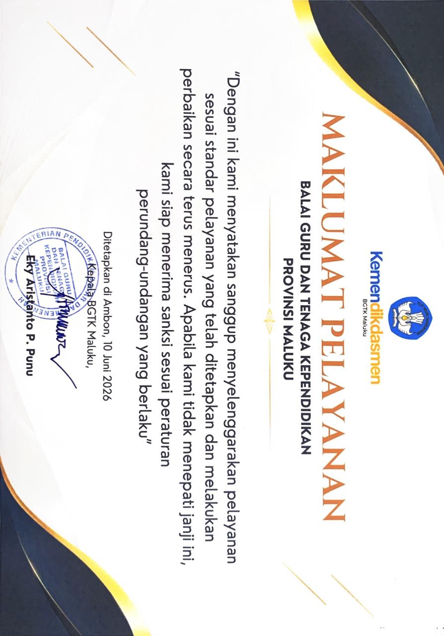 Maklumat Pelayanan ZI WBK